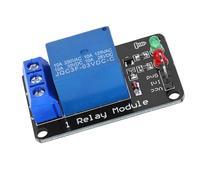 Asixxsix Module Relais 1 Canal, Alimentation Système 10A VCC | Commutateur de relais MCU, indicateur LED, pour contrôle industriel, contrôle PLC, maison intelligente