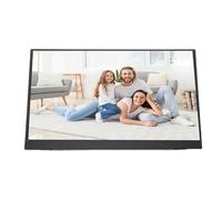 Asixxsix Moniteur Portable, écran 15,6 Pouces 1080P FHD IPS Double Bande sans Fil USB C, Moniteur de Voyage pour Ordinateur Portable avec Support Réglable à 180 Degrés, Haut-parleurs Intégrés pour PC