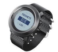 Asixxsix Montre de Plongée sous-Marine 100 M, Montre-Bracelet de Plongée, écran LCD avec Minuterie, Compteur de Pas, Baromètre, Thermomètre,Boussole et Altimètre pour Homme et Femme