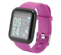 Asixxsix Montre de Suivi d'activité, Moniteur de Sommeil, Fréquence Cardiaque, Compteur de Pas, Suivi de Calories, Montre Intelligente étanche avec Notifications de Texte D'appel pour (Purple)