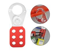 Asixxsix Moraillon de Consignation Rouge, Excellente Isolation, pour Verrouillage D'équipement, 1 Pièce