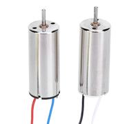 Asixxsix Moteur de Drone, Moteur Quadrirotor 8 5 X 20 Mm 3 5 V 0 15 A, Mini électrique avec Léger G, Forte Puissance de Sortie, Trou de Dissipation Thermique, Circuit Arrière de 12 Cm pour une