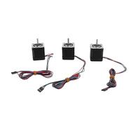 Asixxsix Moteur pas à pas 3PCS Nema 17, 59Ncm Torsion de maintien 48mm Hauteur, avec 1m de câble et connecteur, pour imprimante 3D CNC XYZ Axe Applications Robotiques