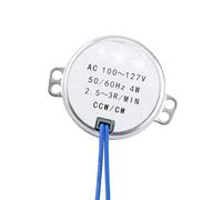 Asixxsix Moteur Synchrone, Motoréducteur Basse Consommation pour les Bricoleurs et Amateurs électriques (2,5-3 tours/minute)