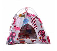 Asixxsix Nid de Tente pour Oiseaux, Tente Suspendue pour Perroquets avec Tapis Double Face, pour Perroquets, Perruches, Inséparables, Pinsons, 21,6 X 21,6 X (Chaton)