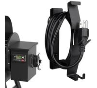 Asixxsix Organisateur de Cordon D'alimentation Magnétique, Porte-cordon D'alimentation Puissant Compatible avec la Plupart des Accessoires de Grill Fumeur de Granulés, Gardant les