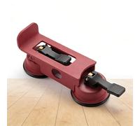 Asixxsix Outil de Fixation de Sol, Outil de Réparation de Sol de Conception Renforcée à Double Aspiration, Fixateur de à Ventouse avec Tampon en Caoutchouc à Haute Adhérence, Taraudage Silencieux