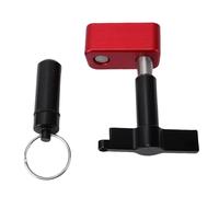 Asixxsix Outil de Verrouillage Antivol du Port OBD2, Installation et Retrait Rapides, Protection Antivol pour Voitures, SUV, Camions, Verrouillage du Port OBD en Métal Durable pour les Visites de