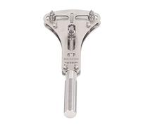 Asixxsix Ouvreur de boîtier arrière de Montre, Outil de démontage de boîtier à vis à 3 Points avec 12 Griffes d'ouverture de boîtier, Acier Inoxydable Outil de réparation de Montres