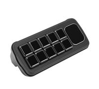 Asixxsix Panneau de Commande Vocale AI, 10 Boutons Mécaniques LCD et écran Auxiliaire de 2,01 Pouces avec éditeur de Thème Dynamique et Opérations Macro à Une Touche (Black)