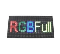Asixxsix Panneau LED Programmable, Affichage Défilant SMD Polychrome avec Contrôle par Application Bluetooth, écran LED Flexible étanche pour Vitrines, Salons, Cafés, 320 X 160 Mm