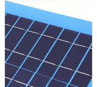 Asixxsix Panneau Solaire Monocristallin 40W, Module Photovoltaïque, 12V, pour Caravane