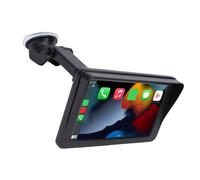 Asixxsix Pantalla Inalámbrica De Carplay Para El Coche, Estéreo Portátil Del Coche De La Pantalla Táctil De 7 Pulgadas HD Con Android Auto Espejo Enlace Bluetooth Aux FM Radio