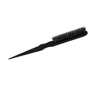 Asixxsix Peigne de Barbier pour Cheveux Longs et Courts, Brosse de Coiffure, Portable pour le Maquillage de Soirée (BLACK)