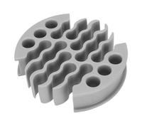 Asixxsix Peigne Métallique, Diamètre de Trou de 0,3 Pouces, Outil D'organisation du Câble de 30 Trous, Outils de Gestion des Câbles de Réseau, Organisateur de Câble Ethernet, Outil (Chat 6)