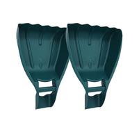 Asixxsix Pelle à Feuilles, 2 Pièces Râteaux à Main Légers avec Repose-Poignets de Soutien pour Une Collecte Facile des Feuilles et des Débris, Fabriqués à Partir de PP Robuste