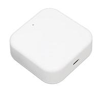 Asixxsix Pênes Dormants de Porte D'entrée sans clé Intelligents, Connexion sans Fil, Commande Vocale, Wifi 2.4g, Couleur Blanche