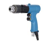 Asixxsix Perceuse Pneumatique, Perceuse à Pistolet Pneumatique à Mandrin à clé 1/2, Perceuses électriques à Air Réversibles de 800 Tr/min, à Tournevis, à