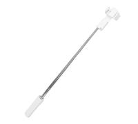 Asixxsix Perche à Selfie Portable, Perche télescopique pour téléphone avec Support Rotatif à 360°, idéale pour Prendre des Photos, enregistrer des vidéos, réaliser des Vlogs (White)