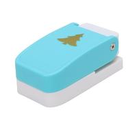 Asixxsix Perforatrice à Onglets, Outil de Perforation d'étiquettes de Fichiers, Conception Ergonomique Légère, Petite Perforatrice avec Coupe Nette et Soignée pour Papier cartonné, Papier coloré,