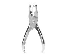 Asixxsix Perforatrice, Poinçonneuse Manuelle en Acier Robuste, Pince de Perforation pour Bracelet en Cuir, Perforatrice Ronde avec pour Bloc-notes, Ceinture en Papier Kraft