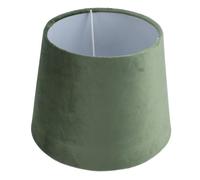 Asixxsix Petit Abat-jour, Haut de 6,5 Pouces X Bas de 8,5 Pouces X Hauteur de 6,3, Remplacement D'abat-jour en Tissu fabriqué à la Main pour Lampes de Table, Lampadaires E27 E14 (Vert OD)