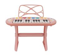 Asixxsix Piano à Clavier pour Enfants, 24 Touches, Clavier de Piano pour Enfants avec Support Amovible, Jouet de électronique, Jouets Musicaux éducatifs, Jouets D'instruments de