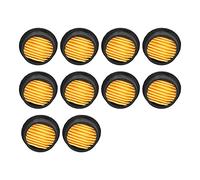 Asixxsix Pièces D'outils Pneumatiques de Haute qualité, éléments Filtrants Légers et Pratiques pour les Compresseurs à Piston, 10 Pièces Faciles à Transporter