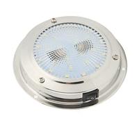 Asixxsix Plafonnier LED pour camping-car, éclairage intérieur étanche IP65 avec interrupteur marche/arrêt, éclairage haute luminosité pour camping-car, voiture, bateau, DC12-24 V