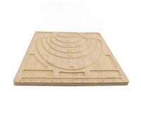 Asixxsix Plateau à perles pour la création de bijoux, 35,5 cm, 45,5 cm, 58, 71, 86 Plateau en bambou naturel pour la création de bracelets et colliers.