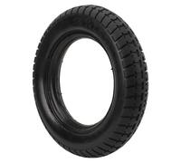Asixxsix Pneu en Caoutchouc Plein 12,5 X 2,25, Roue de Rechange 12 Pouces, Anti-crevaison, Résistante à L'usure, pour Scooters électriques, avec Chambre à Air et Pneu
