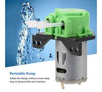 Asixxsix Pompe Doseuse Péristaltique sans Valve Auto-amorçante pour Analyse en Laboratoire D'aquarium, DC12V/24V (12 V 1 * 3)