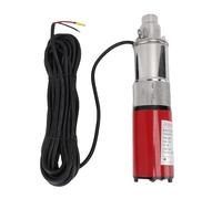 Asixxsix Pompe Submersible pour Puits Profond, Pompe à Vis en Acier Inoxydable 260 W avec Débit de 1,2 M³/h, Tête de 40 M, à Eau Submersible avec Cordon d'alimentation de 10 M pour l'irrigation