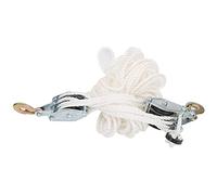 Asixxsix Poulie à Bloc, Charge 4000LB, Rapport de Puissance 7:1, Corde en | Poulie de levage avec couvercle en acier galvanisé, conception à crochet, diamètre de corde de 7.5mm, pour chantiers de