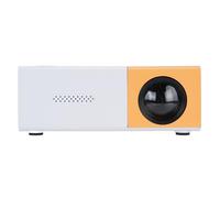 Asixxsix Projecteur Intelligent, 1080p Full HD Mini Projecteur avec Correction de Keystone Auto et Conférencier Stéréo intégré, Portable pour Home Theatre Outdoor Movie