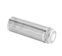 Asixxsix Protège-Filtre d'aquarium, Couvercle de média filtrant en d'acier Inoxydable, protège Les crevettes, Accessoire de Filtre de Tube de préfiltre en de Panier d'entrée d'entrée(L)