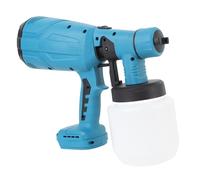 Asixxsix Pulvérisateur de Peinture sans Fil, Moteur sans Balais 200 W, Pistolet Pulvérisateur HVLP à Piles 18 V avec Réservoir de 800 ML, 4 Buses pour Meubles, Armoires, Clôtures, Surfaces