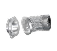 Asixxsix Raccord D'évent de Sécheuse Magnétique, avec Tuyau de Transition pré-connecté de 14 Pouces, pour Kit de Connecteur D'échappement de Port de Ventilation de Sécheuse