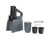 Asixxsix Râpe à Fromage électrique, Trancheuse, Broyeur, Batterie Rechargeable 2600 MAh, Râpe électrique Automatique avec 2 Lames, Râpe à Fromage pour Fromages, Fruits, Légumes