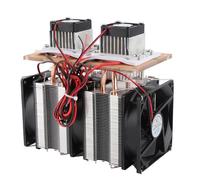 Asixxsix Refroidisseur Thermoélectrique à Semi-conducteur Peltier : -Réfrigérateur et Climatiseur avec Fonction de Congélation, Fonctionnement Stable et Faible Niveau Sonore