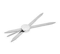 Asixxsix Règle d'étrier de Maquillage pour Sourcils, Positionnement Symétrique à 3 Points, Règle de Pochoir à Sourcils en Acier Inoxydable, Largeur Réglable pour Tattoo Master pour Microblading