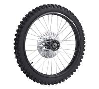 Asixxsix Roue Avant 19 Pouces pour Moto Tout-Terrain CRF 125, 150 et 200 ML, Chambre à air 70/100-19, Axes 15 mm avec Disque de Frein, Jante Avant, Chambre à air