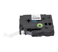 Asixxsix Ruban D'étiquettes Compatible en 6 Couleurs pour 12 Mm - Détection Intelligente - Résistant à L'usure pour étiquettes Indicatrices D'alimentation, Dossier (Tze-131)