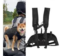 Asixxsix Sac à Dos de Transporteur pour Chiens pour Animaux de Compagnie, Petit Chien Avant Sac à Dos ventilé en Maille Ventilée Pack de Voyage avec Courroie de sécurité Réglable (L)