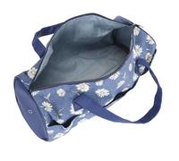 Asixxsix SAC à Main Tricoté, 7.08x6.29x18.11 Pouces Portable Léger et Pratique SAC DE RANGEMENT DE Fil, 600d Oxford Tissu Grand Tricot Aiguille AVEC DE RANGEMENT AVANT