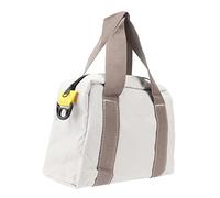 Asixxsix Sac à Outils à Bouche Large Canvas, Grande capacité, Preuve de l'eau, pour Les électriciens, Plombiers, Mécanique, Maquillage, avec Poignée, Idéal pour la Réparation Automobile