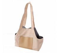 Asixxsix Sac de Transport pour Chien, Linge ventilé Aime Le Tissu, Fourre-Tout de Voyage Doux avec Grand Espace, Sac de Transport Multifonctionnel pour Animaux de Compagnie de Petit