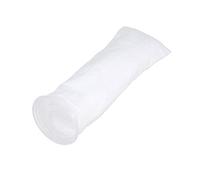 Asixxsix Sac Filtrant D'aquarium Durable, Chaussette Filtrante à Anneau D'aquarium 200µm pour Filtrage Mécanique, Couleur Blanche [1 pièce]