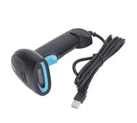 Asixxsix Scanner de Codes-Barres 1d de Haute Precision, Reconnaissance Amélioree, Décodage Rapide, Compact et Ergonomique, Couler Magasin, supermarché, Entrepôt