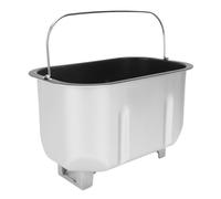 Asixxsix Seau à Pâtisserie de Machine à Pain avec 2 Pagaies de Mélange, Casserole de Mélange de Machine à Pain en Acier Inoxydable avec Revêtement Anti-bâton pour la Maison et Commerciale